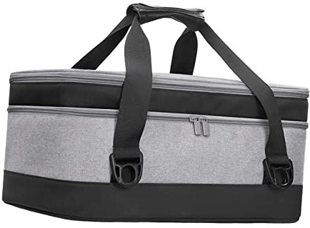 perfk Funda protectora para aspiradora de doble capa, soporte para boquilla, estuche de transporte, bolsa de almacenamiento para aspiradora, accesorios para, Paño Oxford