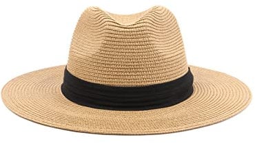 Zylioo Stroh Sonnenhut Kleine Kopf,UV Schutz Fedora Strohhut Kleine Größen,Strandhut Sommerhut Größe S für Sommer Urlaub