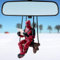 KHDULQ Deadpool Auto Deko,Anime Autospiegel Anhänger Deadp Rückspiegel Innenraum Spiegel Zubehör Autozubehör Accessoires, Lustig Spiegelaufhängungen Niedliches Dekoration