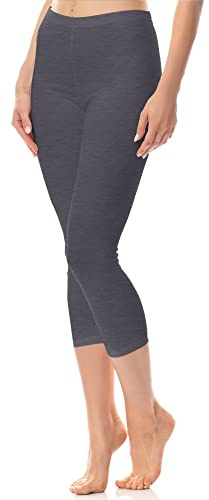 Antié Damen Leggings 3/4 aus Baumwolle AN60-101