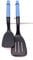KitchenAid Pfannenwender-Set I Pfannenwender & Schlitzwender I Nylon I 2 Stück Küchenhelfer I 2 Piece Turner SET I Blau9329