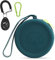 Pochette en silicone pour friandises pour chien,avec Clickers de dressage pour chiens,marche pour chien et chat,format de poche,facile à nettoyer,sans odeur,fermeture éclair,sac de voyage (vert foncé)