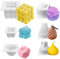 6-cavity bubble candle mould, MaehSab 3D-Kerzenherstellungsform für Kerzen Handgemachte DIY (6 Stück Kerzenform)