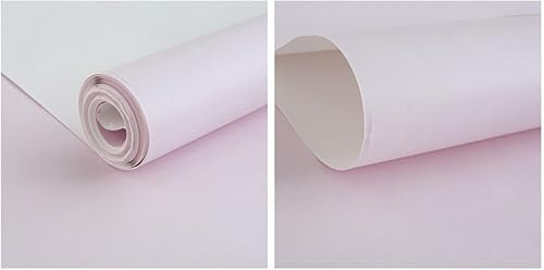 Violet Clair Papier peint intissé 9,5 x 0,53 m Couleur Pure Papier peint 3D Couleur Unie Papier peint Minimaliste non tissé pour la maison Chambre Salon Papier peint Décoration murale