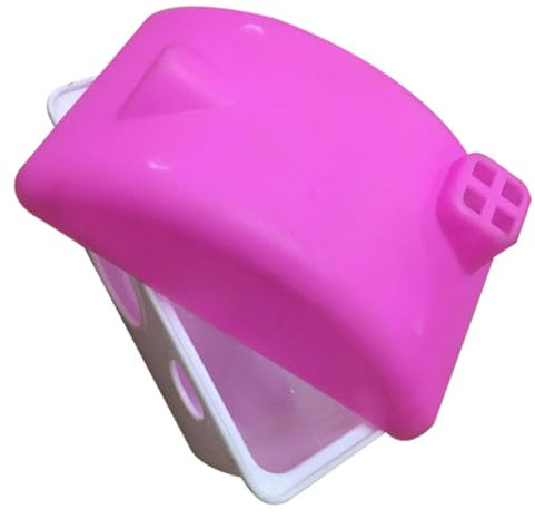 Lurrose Hamsterhaus Meerschweinchenhaus Meerschweinchen-iglu Rattenhaus Aus Kunststoff Hamsterspielplatz Hamsterhütte Hamster-rutschspielzeug Kleintierhaus Hamger Hase Goldener Bär Plastik