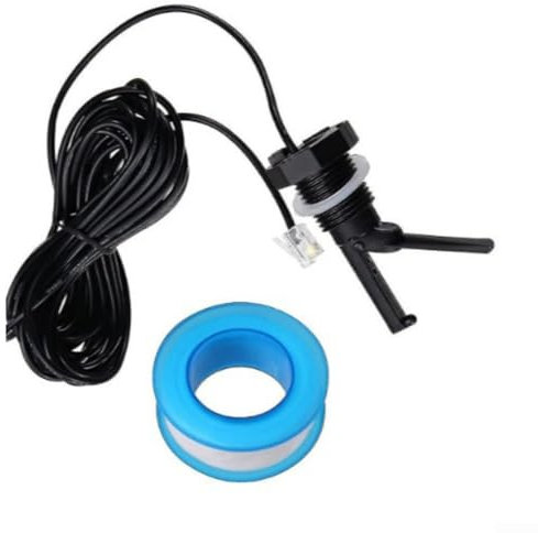 Durchflussschalter-Montagesatz, effiziente Durchflussschalter-Montage, Ersatzzubehör mit 4,5 m langem Kabel für Hayward Salz (blau)