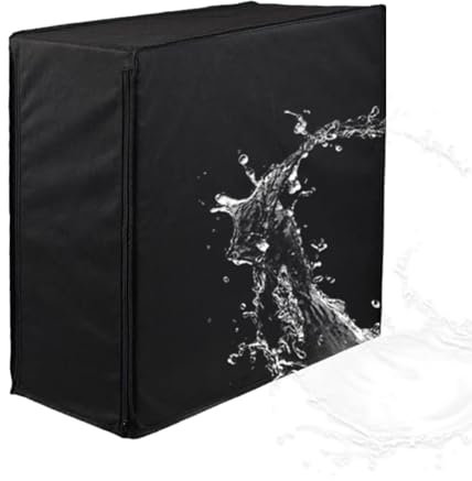 Computerhost Staubkappe, PC Staubhüllen Hülle Protektor | PC Computer Gehäuse Schutz Staubschutz - Desktop PC CPU Vollgehäuse mit Reißverschluss für Computer-PC