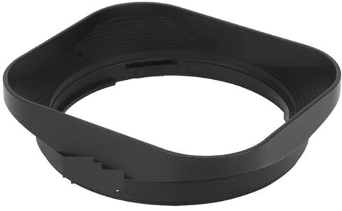 BOtizr for paraluce Quadrato in Metallo for Haoge LH-X13 for Fujifilm for Fuji XF 18-55mm F2.8-4.0 R LM OIS for Obiettivo della Fotocamera for Fuji 18-55 14mm/2.8