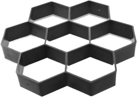 WANGZEYU Beton Schablonen DIY Pflasterform Gehweg Maker for Hausgarten Manuell Pflastersteinform Betonform Trittsteinformen Betonformen(30x30x4.2cm)