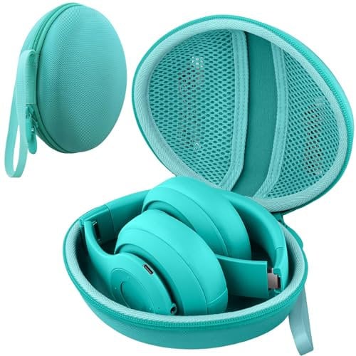 co2CREA Hard Travel Case for Beats Dr. Dre Studio Pro /Studio3 /Solo pro /Solo4 /Solo3/ Solo2 /Solo Wireless Noise Cancelling Over-Ear Headphones (Case Only)