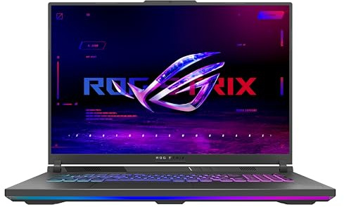 ASUS ROG Strix G18 ROG Nebula Display 2.5K 240Hz 3ms 18 pollici Gaming Laptop AMD Ryzen 9 8940HX 16GB RAM 1TB SSD NVIDIA GeForce RTX 5070 Eclipse Grigio