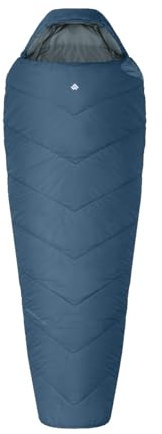 Alpinus - Schlafsack Erwachsene Fiber Pro W's 1300 Links, Sleeping Bag 215 x 80 cm, Schlafsack Leicht mit Zweiwege Reißverschlüsse, Mumienschlafsack mit Komprimierbare Hülle, Schlafsäcke Camping