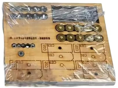 DuskHaven 10 Pieces Wooden Ship Model Clamps Kit for DIY Crafting Projects Boat Planking Clamps Ship Model Assembly Tools Brass Nut Quick Tightening Suitable Fo, 21mm