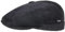 Lipodo 8 Panel Cord Flatcap Herren - Flat Cap aus Baumwolle - Schiebermütze Made in Italy - Unifarbene Schirmmütze - Herbst/Winter - Regular-Fit-Style - Gefütterte Wintermütze blau L (58-59 cm)