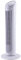 Homcom – Ventilador columna torre orientable Silencioso 45 W 3 velocidades, 27 x 27 x 75 cm), color blanco