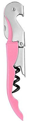 YSYPET Personalizzato cavatappi Vino Rosso Key Cork Remover (Rosa)