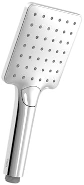 Ducha de mano ECO-DROP Con 3 tipos de chorro. Medida: 96x110 mm. Boquillas anticalcáreas. - Cromo