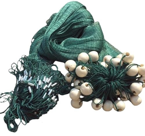 Fischschleppgussnetz, handgefertigt, thermoplastisches Material, Höhe 2 m, Länge 15 m, saubere Fischteiche, Setzlinge