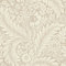 Sample 53 x 53cm Florence Natural Floral Leaf Wallpaper Cream Contemporary Flower Smooth