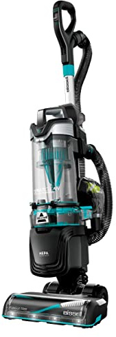 Bissell MultiClean 3402 Aspirateur pour animaux de compagnie avec système d'étanchéité de filtre HEPA, enroulement automatique des câbles, brosse anti-enchevêtrement, phare LED