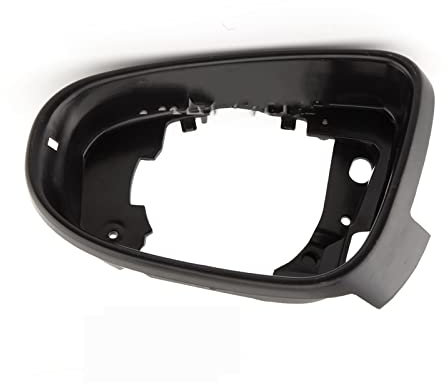 Spiegelkappen Für VW Für Golf 6 MK6 GTI 2009–2013 Für Touran 2009–2015 Für Golf Mk6 Trim Außenspiegel Rahmen Tür Rückspiegel Glashalter Seitenspiegelkappe (Farbe : Links)