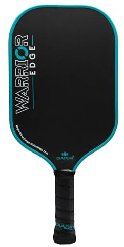 Diadem Warrior Edge Pickleball-Paddel, USAPA-genehmigt, Blaugrün