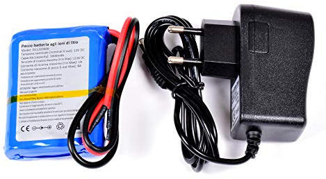 AFTERTECH Akku-Paket 12 V 3000 mAh 3 Ah Lithium-Akku 70 x 55 x 19 mm F3C1