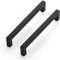 Ravinte 15 Pack Kitchen Door Handles Black Handles for Cupboards 160mm Cupboard Pulls Kitchen Cabinet Pulls Square Bar Wardrobe Hardware Cabinet Door Hardware