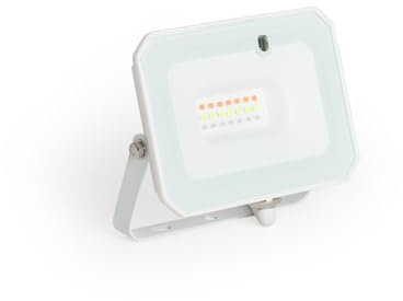LEDKIA LIGHTING LED Fluter 10W IP65 RGBW mit IR-Fernbedienung RGBW