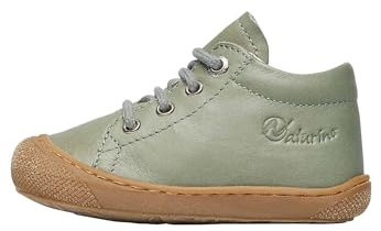 Naturino Chaussures Premiers Pas en Cuir, Sage 23
