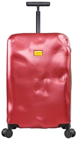 Konkave Und Konvexe Koffer Reisekoffer Passwort-Trolleys Universelle Leise Räder(Red,20in)