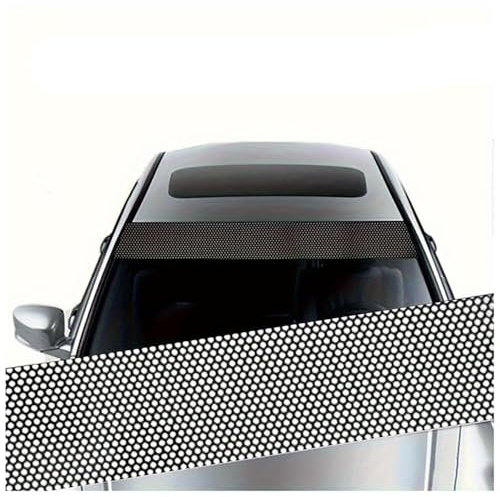 XIIDSTR Windschutzscheibe Aufkleber, für BMW 1 3 5 6 Series X1 X3 X7 X5 X6 Z4 7 M Series Frontscheiben-Aufkleber Hitze Wasser StandhäLt Kratzfest Auto Dekor Sticker,C