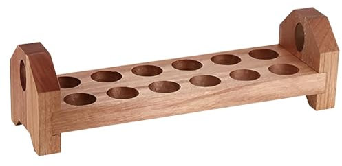 Porte-œufs pour réfrigérateur | Plateau à œufs en bois, organisateur de plateau à œufs pour œufs de canard, oeufs de Pâques pour réfrigérateur, comptoir de fête de Pâques, réunions de famille