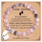 YELUWA Bracelet Future Maman Cadeau Enceinte Femme Idee Cadeau Fete des Meres Maman Jeune Annonce Grossesse Original Bijoux Femme Perles Anniversaire Idée Cadeaux Bébé à Naître pour Nouvelle Mere