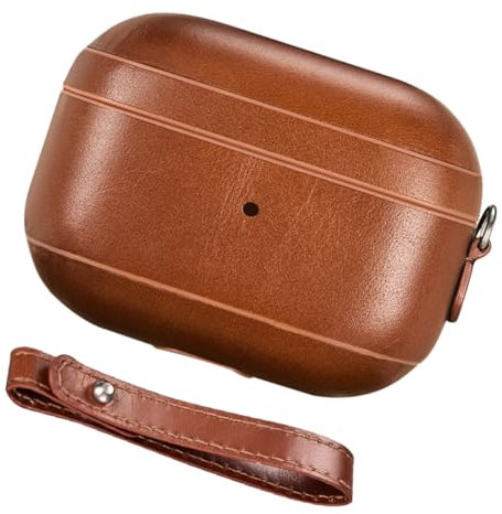 Mikikit Caso de Auriculares Estuche para Auriculares a Prueba de Polvo Auriculares Casos Estuche Protector para Auriculares inalámbricos Estuche Protector Auriculares Pro Light Brown