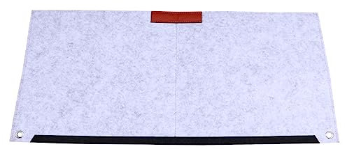 TOGEVAL 1Pièce Tapis de Souris Feutre Antidérapant Tapis pour Ordinateur Utilisation Couleur