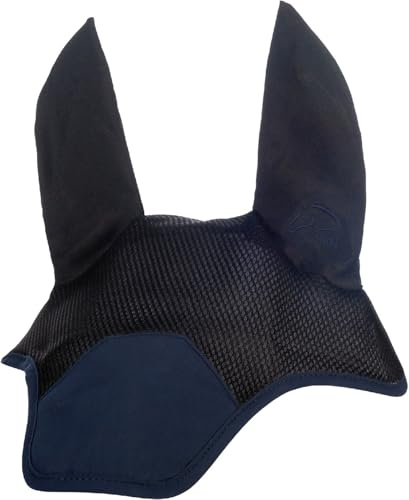 HKM Sports Ear bonnet Deep Blue Cob