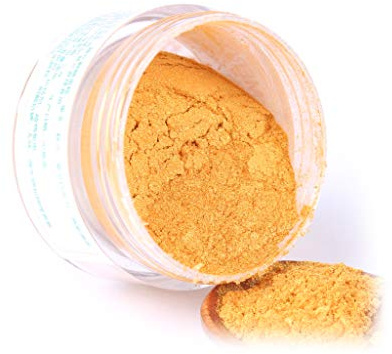 Blitzglitter Pulver Gebackene Essbare Pigmente Dekorieren Lebensmittelkuchen Keks Kuchen Dekorieren Staub Back Gadgets 10 Farben Pulver Back Essbare Spraines Golden