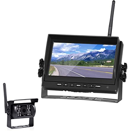 Wireless Car Monitor. IR. Rückansicht Kamera WiFi-LKW-Parkplatz Rückwärts-Backup-Kamera 12-2 4V TFT LCD. Autoschirm, Pro-Serie(1 Camera)