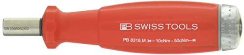 PB Swiss Tools Drehmomentschrauber 10-50cNm mit Bitaufnahme