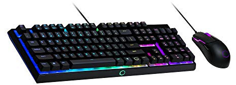 Cooler Master MS110 Tastiera E Mouse RGB Gaming Combo, Nero