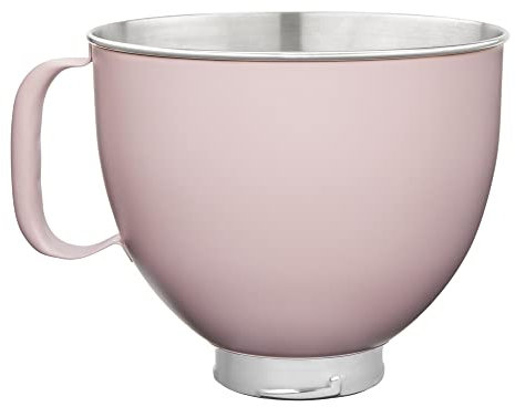 KitchenAid KSM5SSBDR Custom Stand Mixer Bowl, 5 quart, Dried Rose Painted Stainless Steel