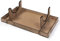 Occre Ref: 19134 Praktischer Arbeitsstand für Modellbau von Schiffen, Zügen oder Straßenbahnen. Einstellbar an alle Arten von Rümpfen in Länge und Breite.Abmessungen 462x245x130mm