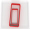 Custom Cutters Cortadores de galletas de forma rectangular | Cortadores de plástico para hornear, fondant, arcilla, pastelería, glaseado, joyas (5 cm + 8 cm) v2