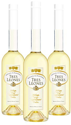 Tres Leones 50cl - Pack de 3 bouteilles - Vins Doux Naturels D.O. Málaga