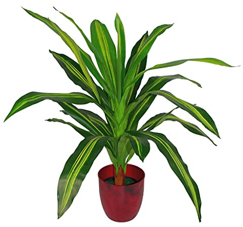 Leaf Design Tropical Artificial Plants 90cm Dracaena 90cm TROPICAL