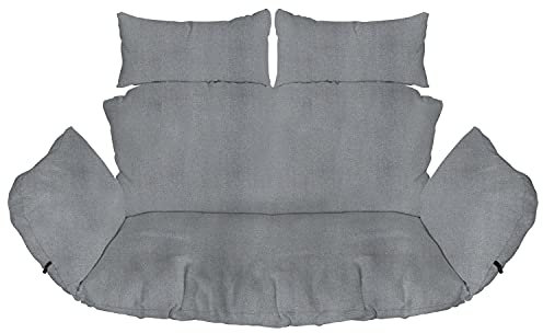 Ferocity Zwei Personen Kissen Für Hängesessel; Doppelkissen Polster Bodenkissen für Schwenksessel; Auflage für Hängeschaukel Hängekorb; Rückenkissen in der Farbe Flachs [114]