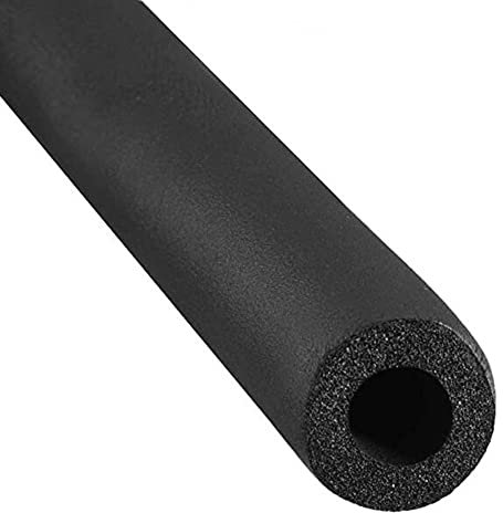 HYGERX Schaumrohr Rohrisolierung Wasserdicht,Sonnenschutz,Antikollision,Isolierschlauch Für Warm und Kaltwasserleitungen,Wandstärke 20mm / Length 1.8m / ID 76mm