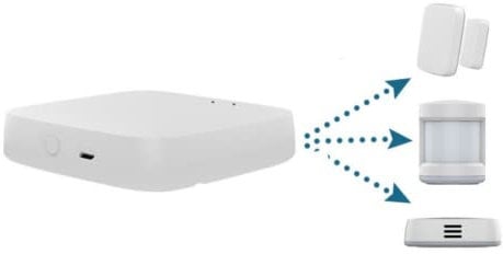 JANDEI – HUB inalámbrico Zigbee, Compatible con Tuya Smart App, Amazon Alexa y Google Home