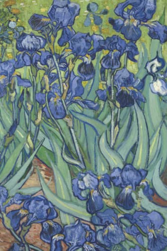 DMP | Notizbuch DIN A5 kariert: Schwertlilien - [Irises - van Gogh]